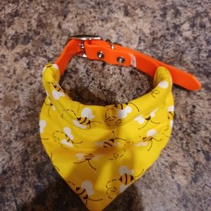 Dog collar bandana